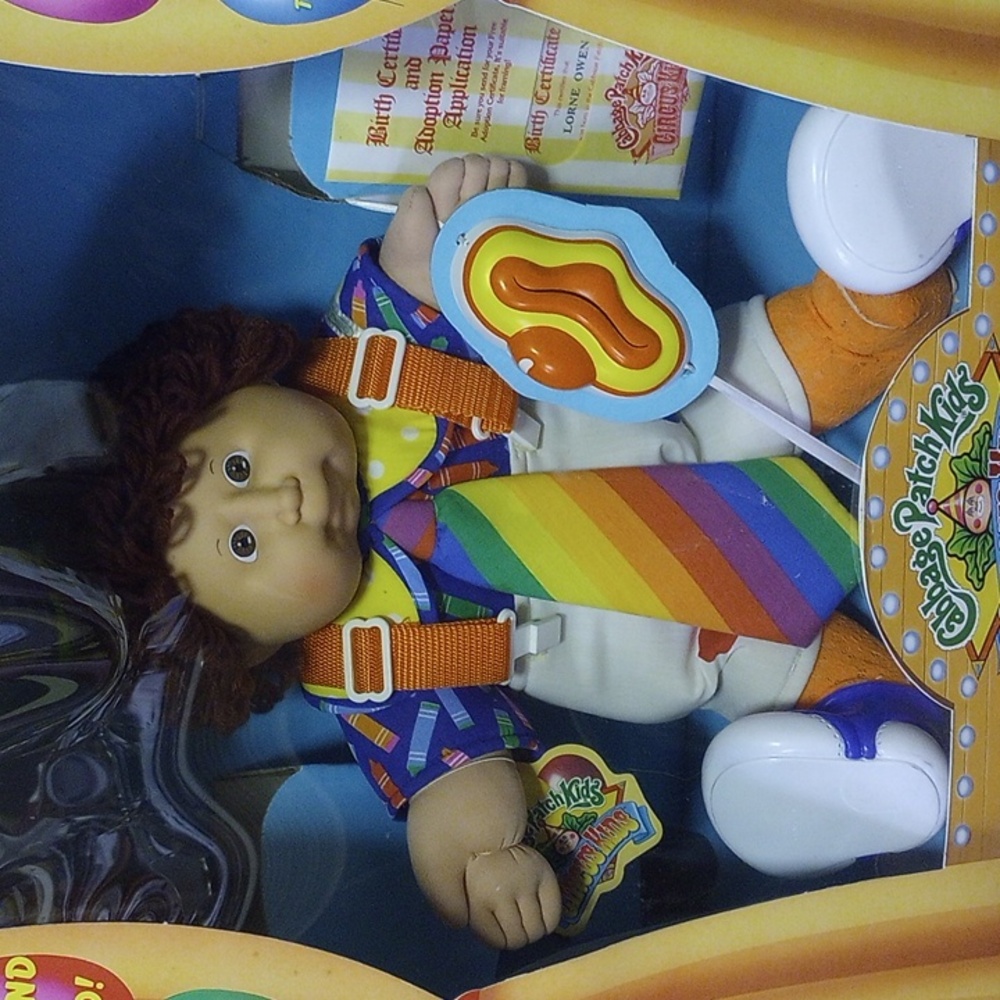 NIB Cabbage Patch Circus Kid, Clown Boy, Birth Certificate, Adoption Papers - Picture 2 of 7